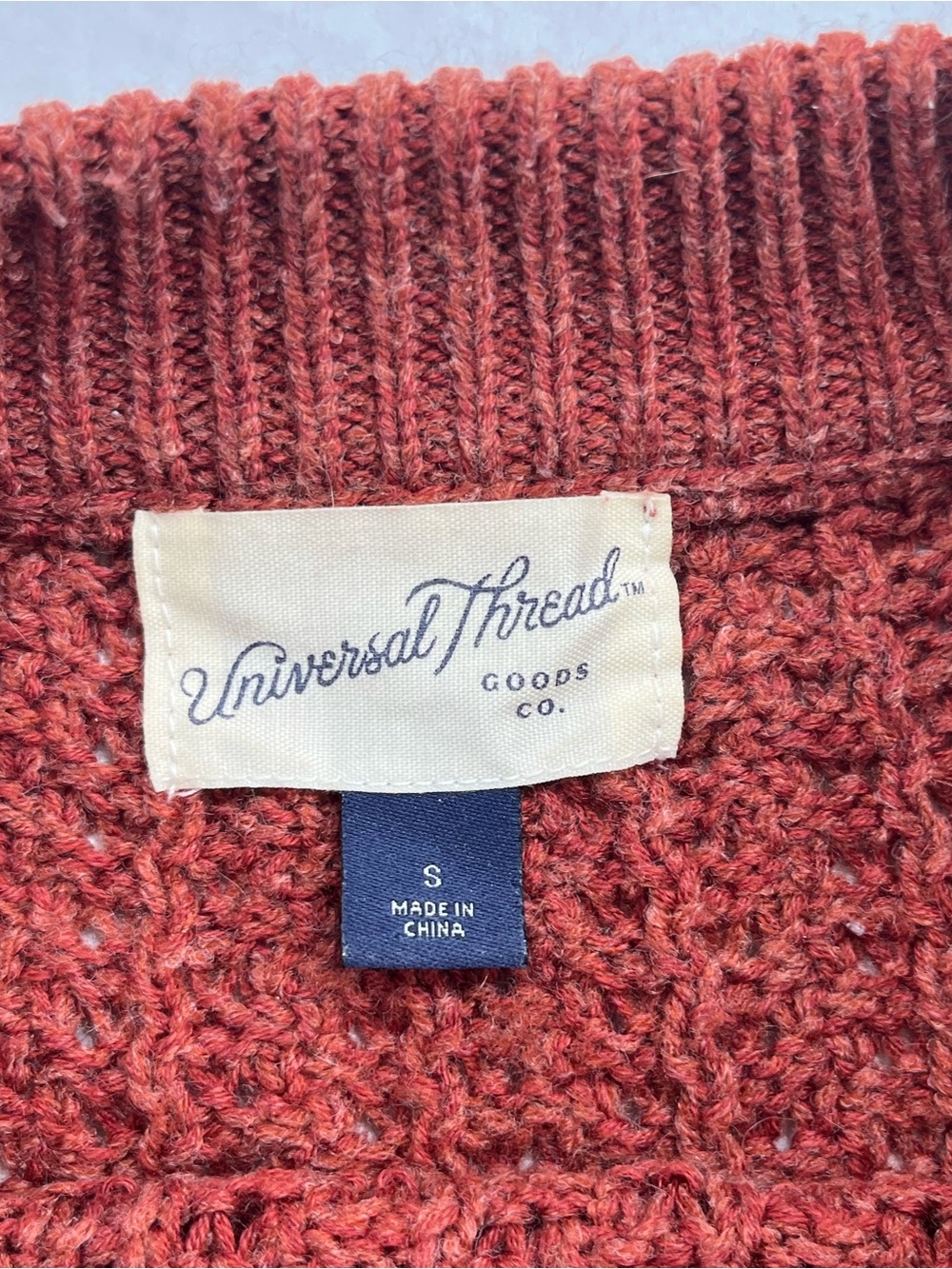 Universal Thread Rust Knit Sweater Size Small 🍂✨ - Picture 5 of 11
